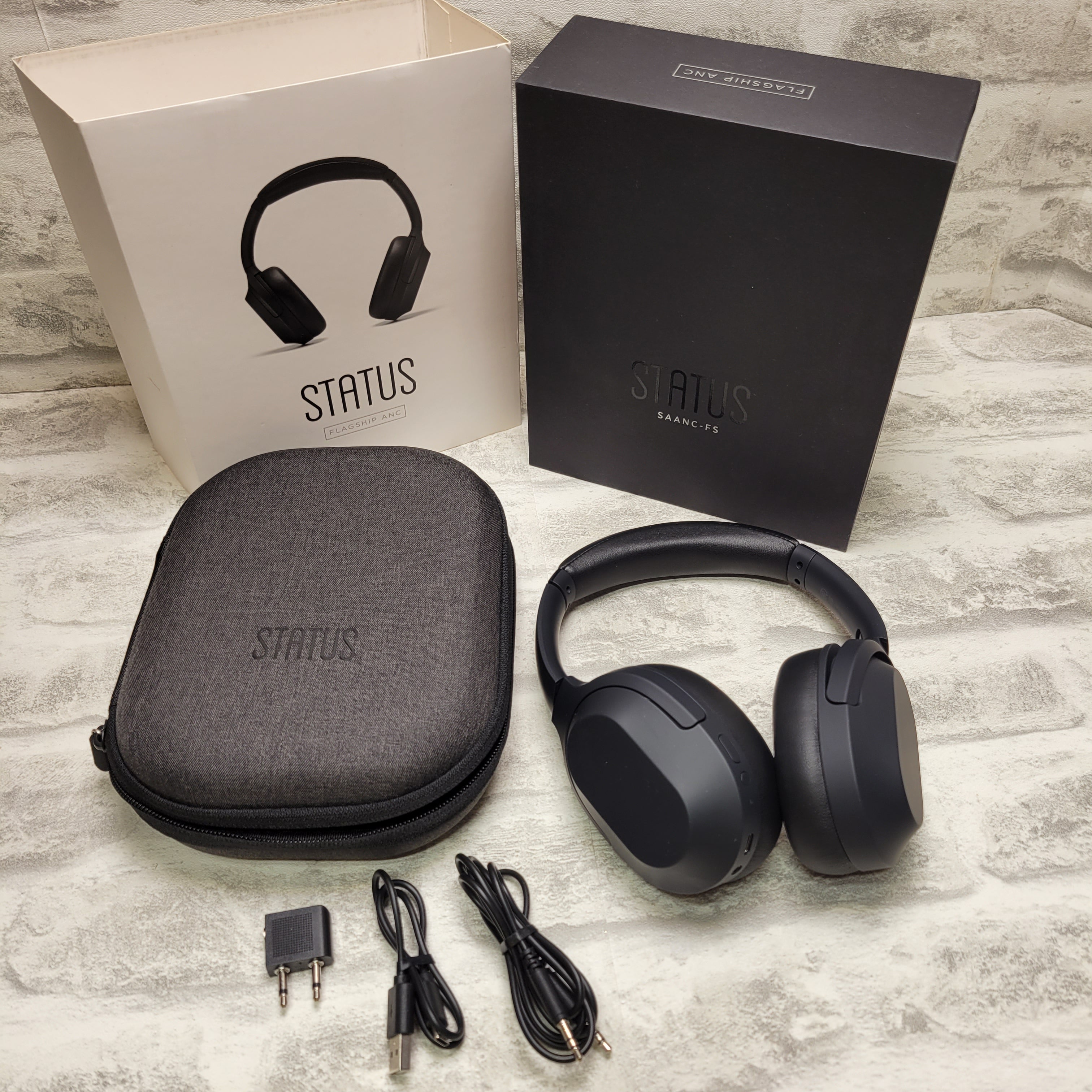 Status Flagship ANC Headphones | Over Ear Noise Cancelling Headphones (7610192756974)
